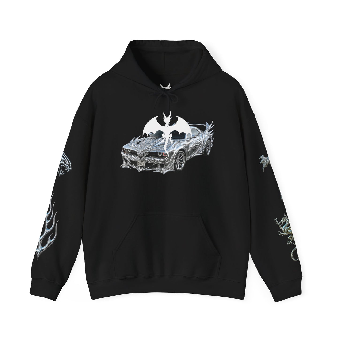 Dragon Chrome Car Hoodie