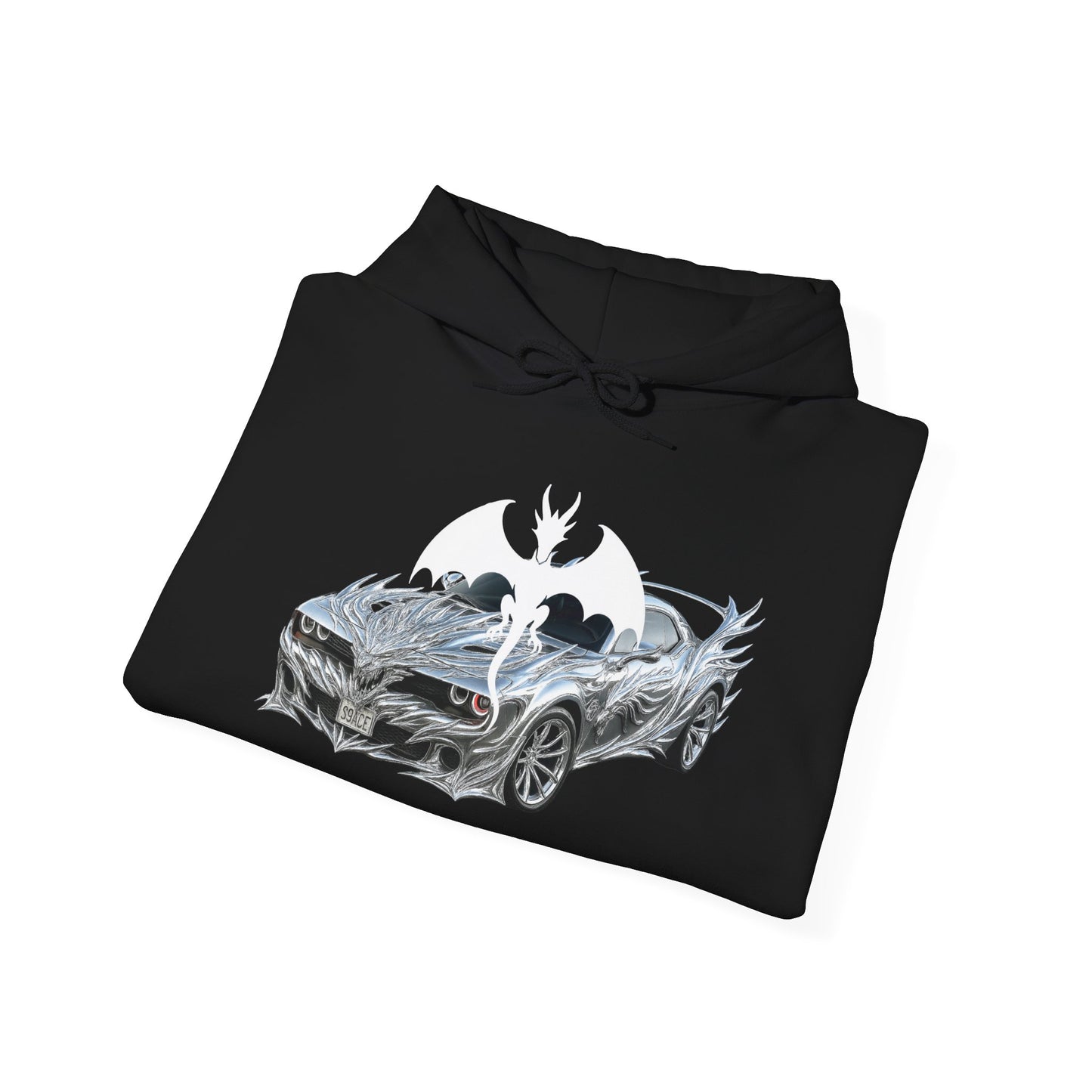 Dragon Chrome Car Hoodie