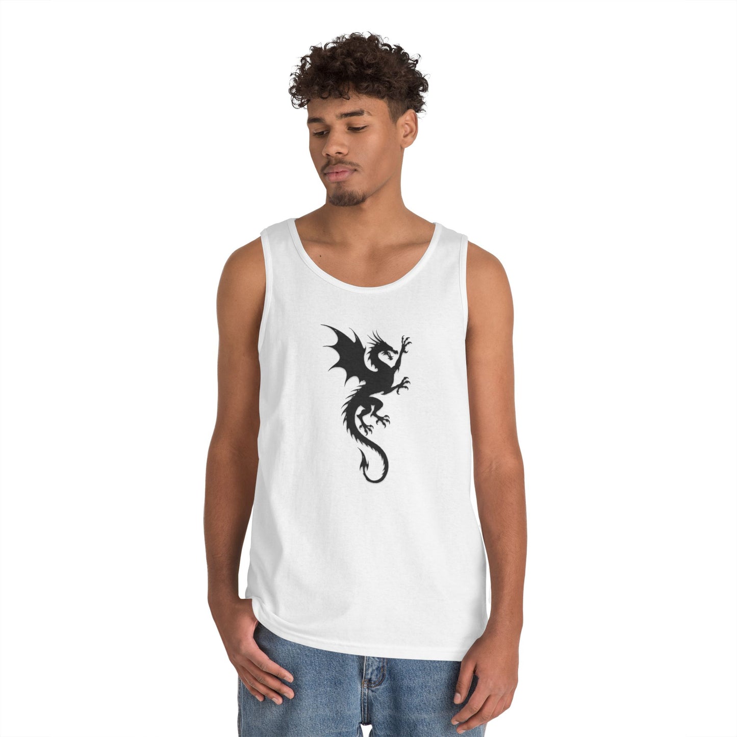 Dragon Wings Unisex Heavy Cotton Tank Top