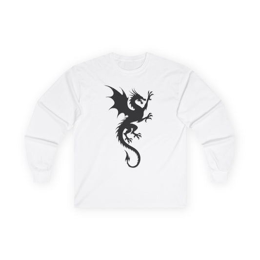 Dragon Wings Long Sleeve Tee - Unisex Ultra Cotton Shirt