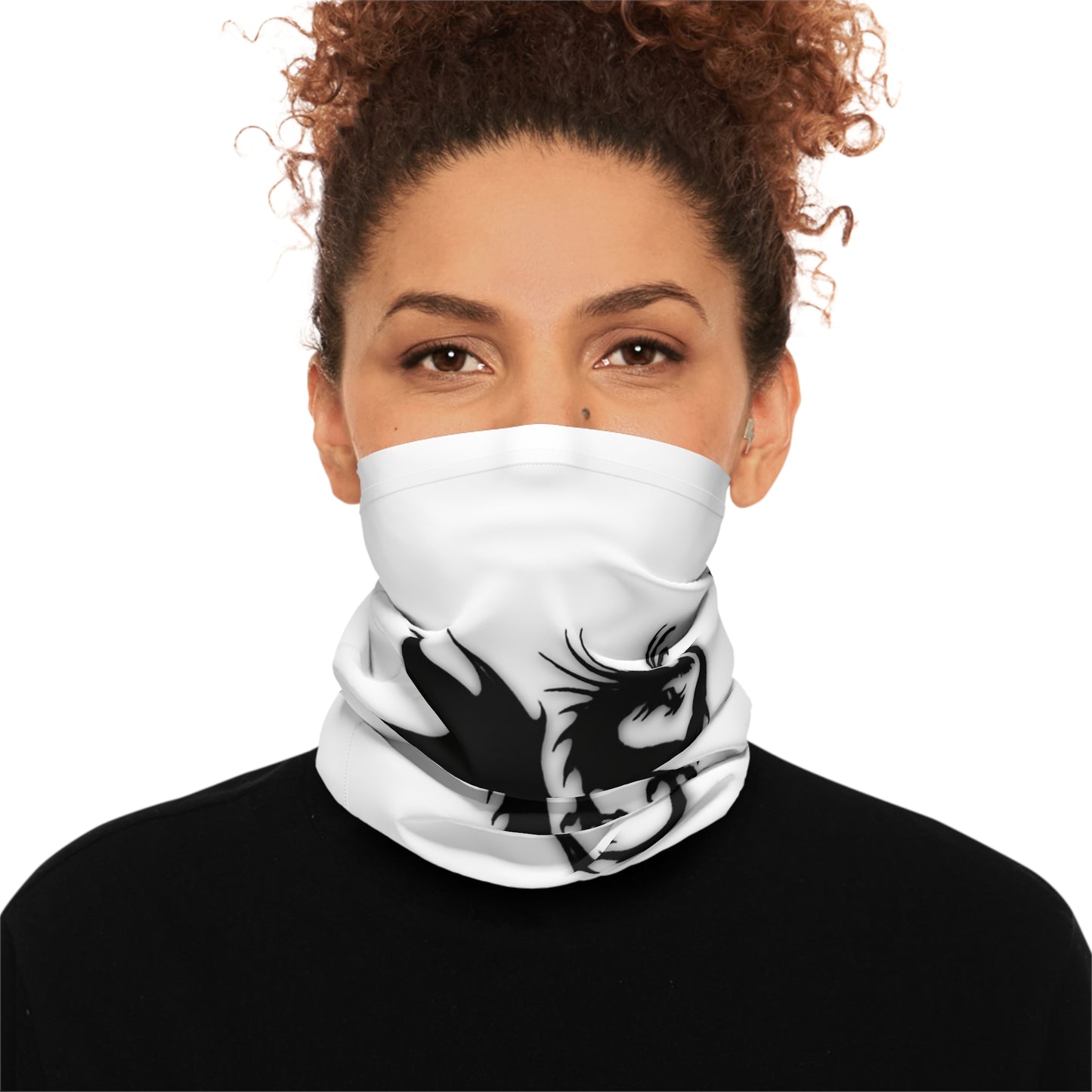 Dragon Print Lightweight Neck Gaiter for Adventurers