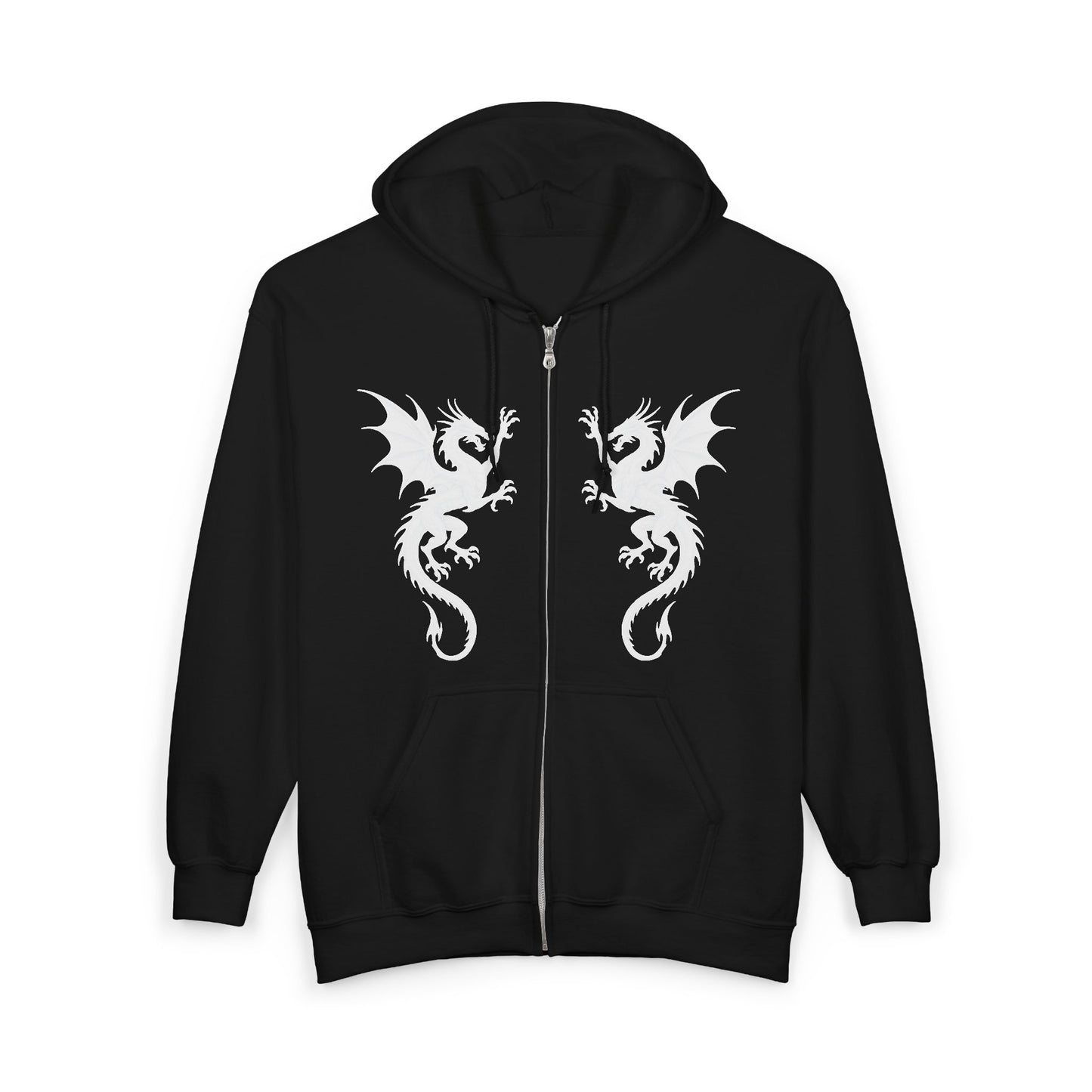 Dragon Emblem Unisex Full Zip Hoodie