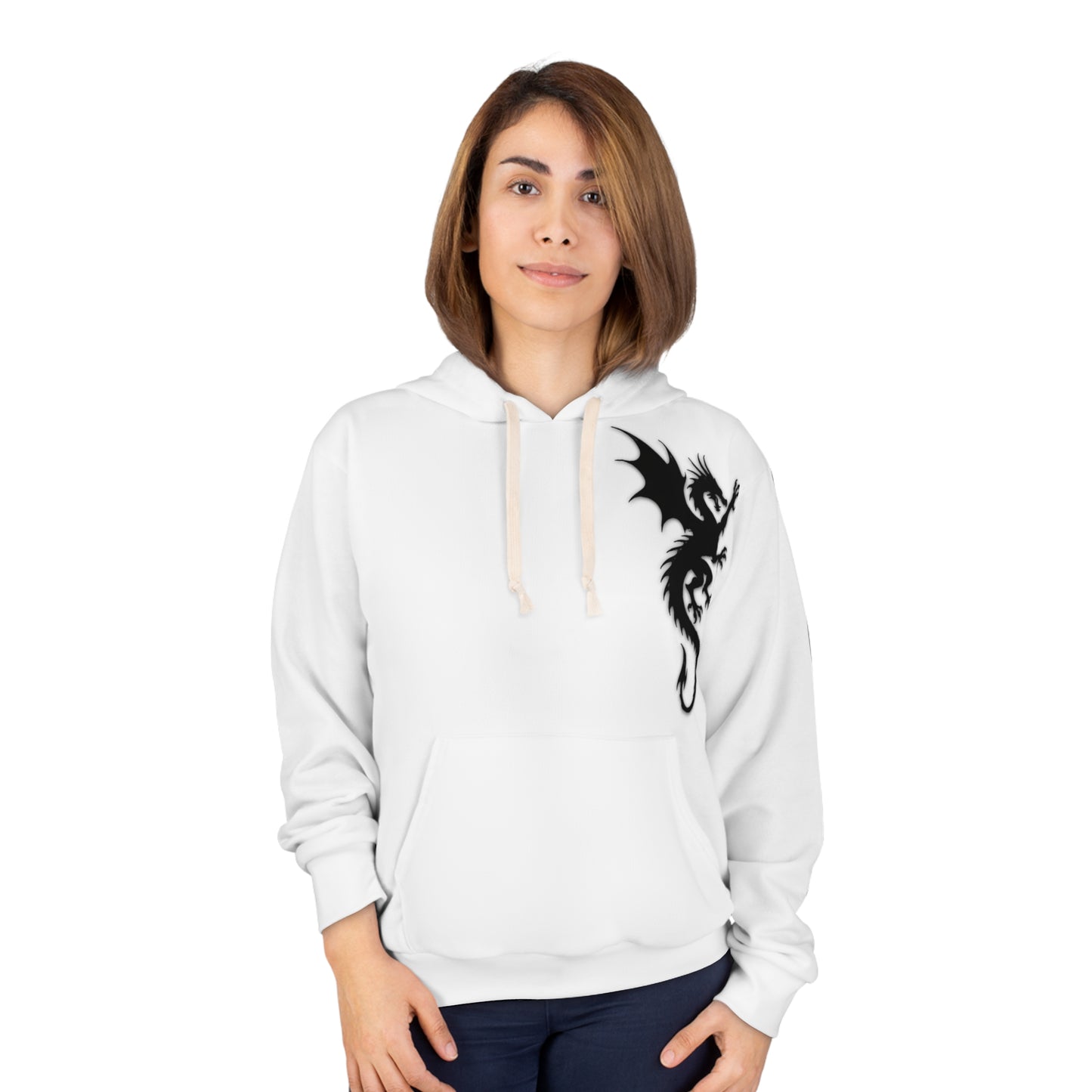 Dragon Silhouette Unisex Pullover Hoodie